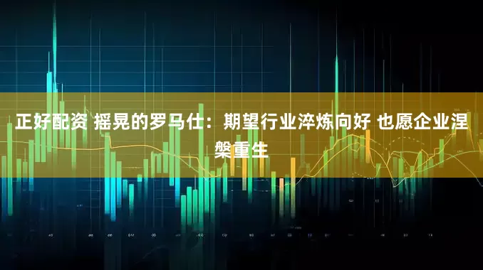 正好配资 摇晃的罗马仕：期望行业淬炼向好 也愿企业涅槃重生